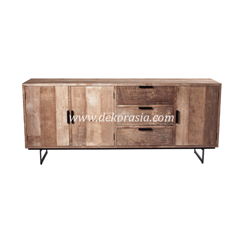Luxury Dresser Pesaro, Wood Storage Dressers for Bedroom Furniture, Wooden Table Dresser Sets